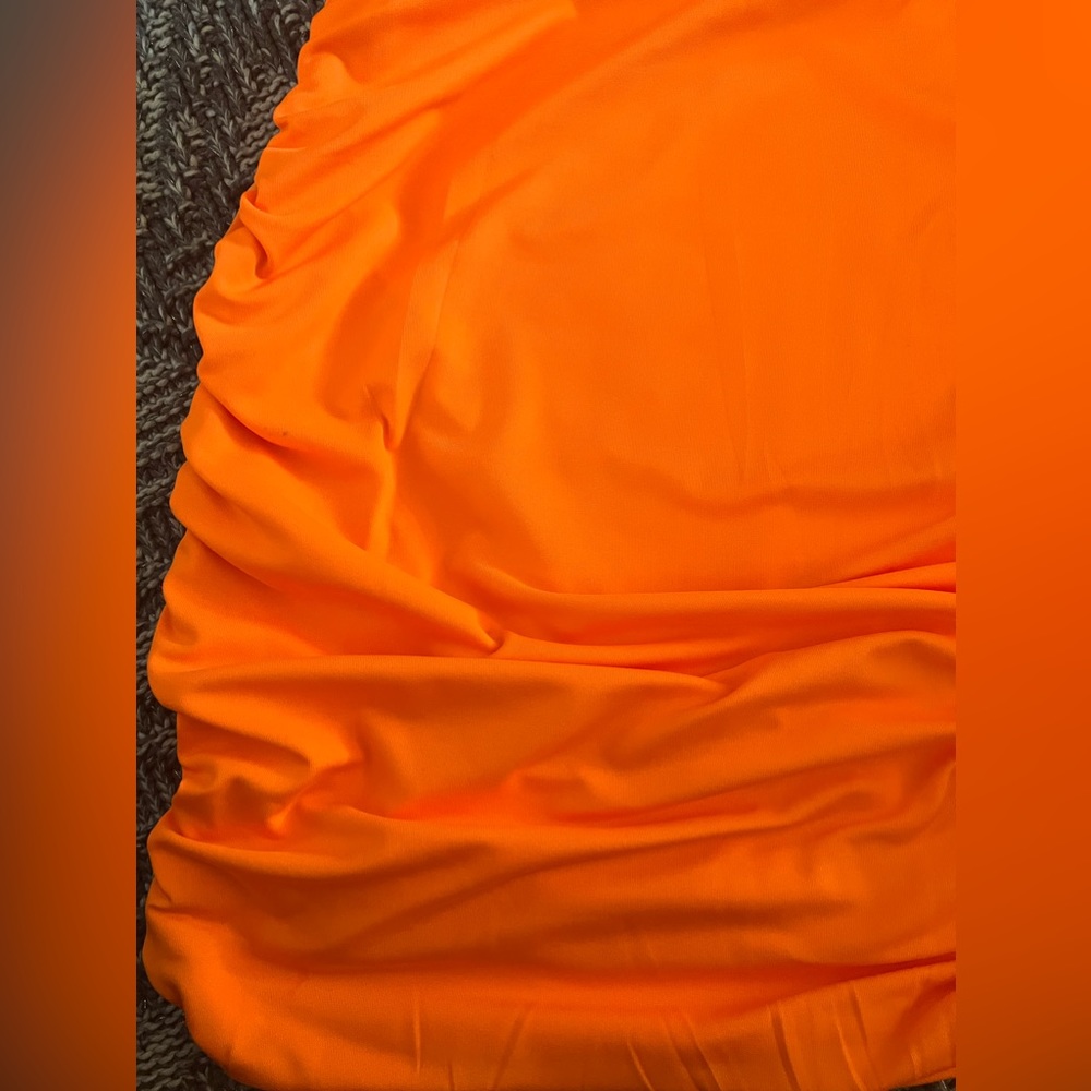 Orange bodycon dress - Picture 4 of 6